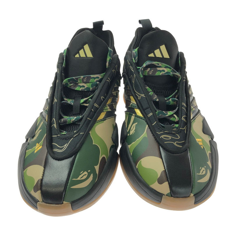 【中古美品】【メンズ】 adidas アディダス A BATHING APE アベイシングエイプ BAPE DAME 9 JH6358 ベイプ デイム 9 スニーカー 靴 161-241213-na-10-tag サイズ：27cm US 9 カラー：CBLACK/CBLACK/CBLACK 万代Net店