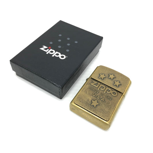 【中古品】【メンズ】 ZIPPO ジッポ 1997 BARRETT SMYTHE 4 STAR バレット スマイス 4スター オイルライター アクセサリー 喫煙具 206-241218-yk-08-tag カラー：GOLD 万代Net店