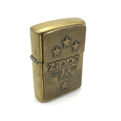 【中古品】【メンズ】 ZIPPO ジッポ 1997 BARRETT SMYTHE 4 STAR バレット スマイス 4スター オイルライター アクセサリー 喫煙具 206-241218-yk-08-tag カラー：GOLD 万代Net店