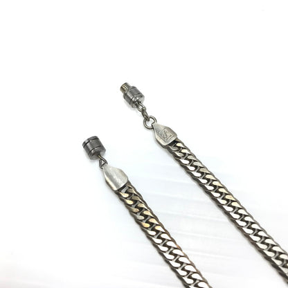 【中古品】【メンズ】  LEDA SILMA レダシルマ NANO INGOT ナノインゴット ネックレス 磁気ネックレス ペンダント アクセサリー 192-250108-hi-24-tag カラー：シルバー 万代Net店