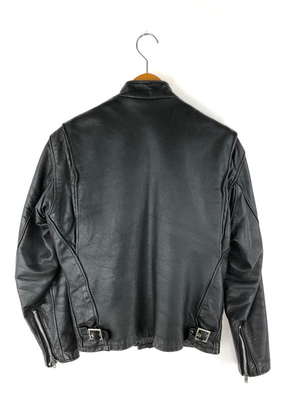 【中古品】【メンズ】 schott ショット SINGLE RIDERS JACKET TALON ZIP ライナー付き シングルライダースジャケット アウター 145-250112-mo-15-tag サイズ：36 カラー：ブラック 万代Net店