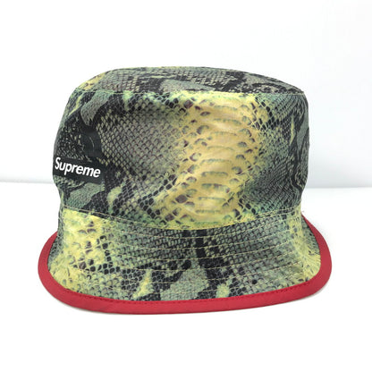 【中古品】【メンズ】 Supreme シュプリーム ×THE NORTH FACE ザ・ノースフェイス 18SS PACKABLE REVERSIBLE CRUSHER リバーシブル クラッシャーハット 帽子 185-250810-na-06-tag サイズ：なし カラー：グリーン/レッド 万代Net店