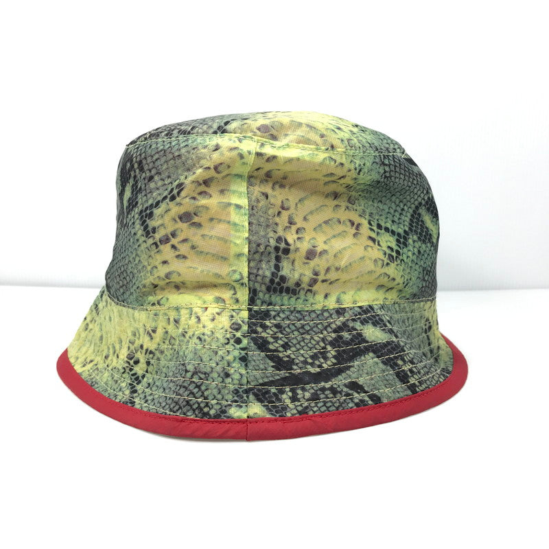 【中古品】【メンズ】 Supreme シュプリーム ×THE NORTH FACE ザ・ノースフェイス 18SS PACKABLE REVERSIBLE CRUSHER リバーシブル クラッシャーハット 帽子 185-250810-na-06-tag サイズ：なし カラー：グリーン/レッド 万代Net店