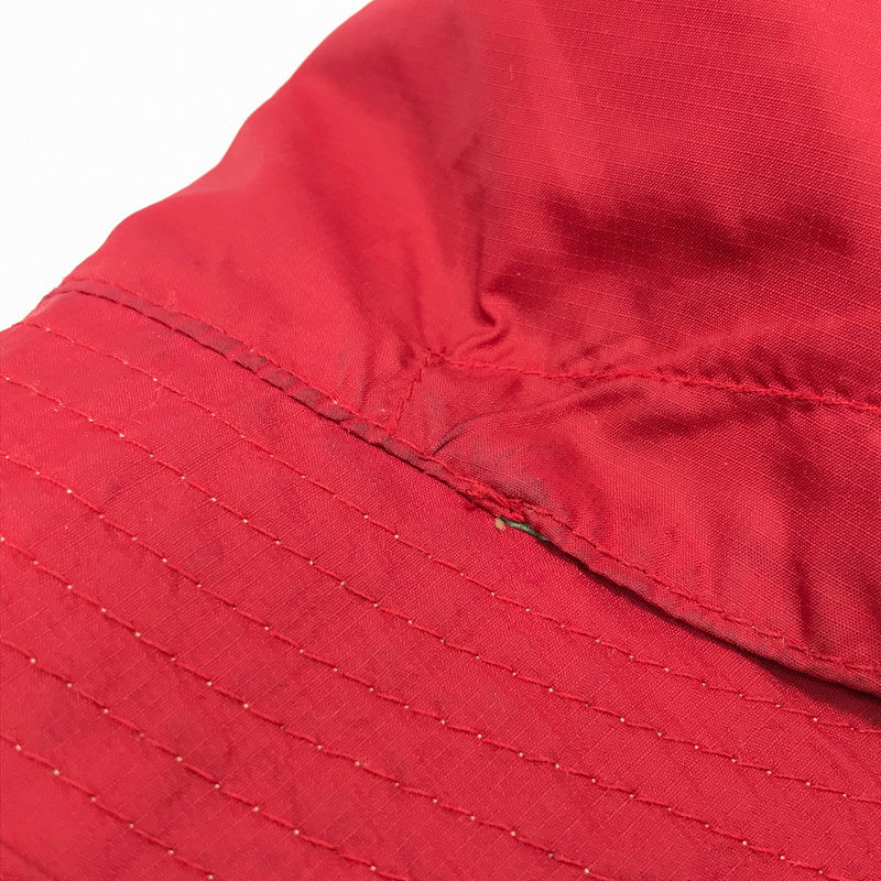 【中古品】【メンズ】 Supreme シュプリーム ×THE NORTH FACE ザ・ノースフェイス 18SS PACKABLE REVERSIBLE CRUSHER リバーシブル クラッシャーハット 帽子 185-250810-na-06-tag サイズ：なし カラー：グリーン/レッド 万代Net店