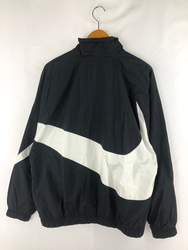 【中古品】【メンズ】 NIKE ナイキ HBR STMT WOVEN JACKET AR3133-010 ビッグスウッシュ ウーブンジャケット ボアジャケット アウター 148-241226-hi-06-tag サイズ：XL カラー：ブラック 万代Net店