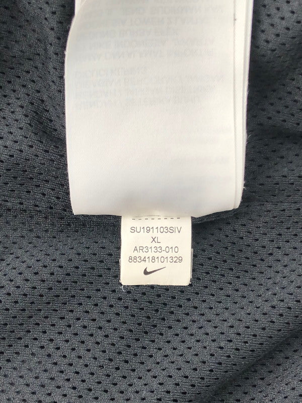 【中古品】【メンズ】 NIKE ナイキ HBR STMT WOVEN JACKET AR3133-010 ビッグスウッシュ ウーブンジャケット ボアジャケット アウター 148-241226-hi-06-tag サイズ：XL カラー：ブラック 万代Net店