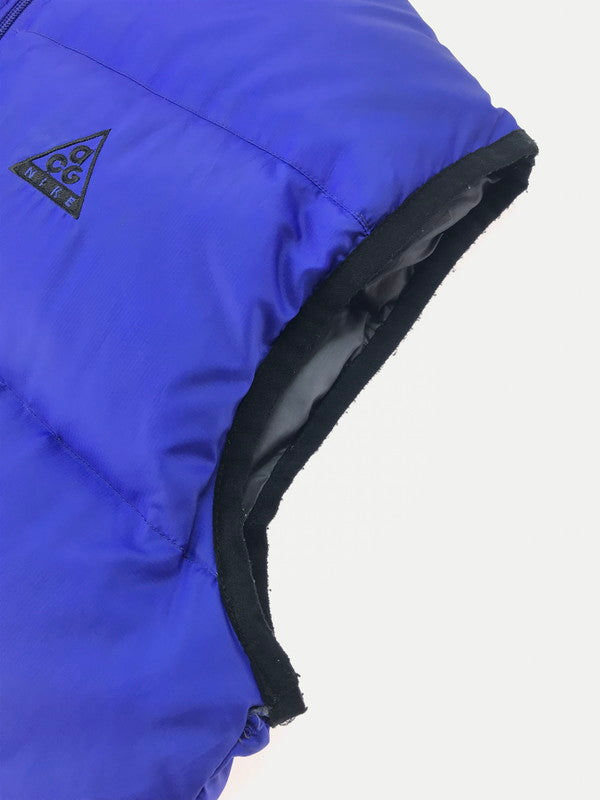 【現状渡し品】【メンズ】 NIKE ACG ナイキ エーシージー DOWN VEST F6-01-04-YNG ダウンベスト ライトアウター 146-250226-hi-27-tag サイズ：XL カラー：ブルー 万代Net店