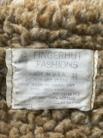 【中古品】【メンズ】  FINGERHUT FASHIONS フィンガーハットファッション 60S USA製 MOUTON COAT ムートンコート アウター 146-250131-mo-30-tag サイズ：44 カラー：ベージュ系 万代Net店