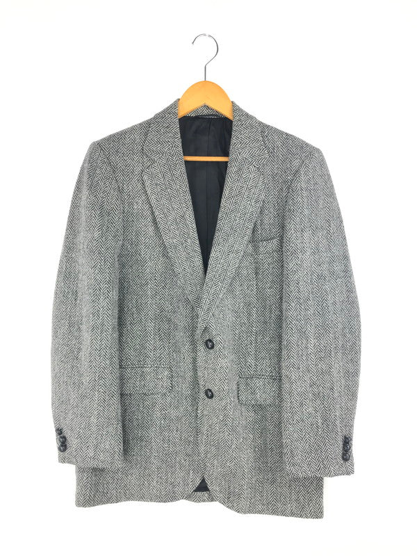 【中古品】【メンズ】 HARRIS TWEED ハリスツイード STAFFORD 70S USA製 WOOL TAILORED JACKET スタッフォード 70年代 ウール テーラードジャケット アウター 146-250131-mo-19-tag カラー：グレー 万代Net店