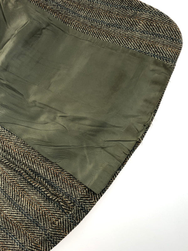 【現状渡し品】【メンズ】 HARRIS TWEED ハリスツイード BASKIN 70S USA製 WOOL TAILORED JACKET 70年代 ウール テーラードジャケット アウター 146-250112-mo-13-tag カラー：ブラウン系 万代Net店