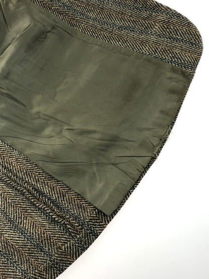 【現状渡し品】【メンズ】 HARRIS TWEED ハリスツイード BASKIN 70S USA製 WOOL TAILORED JACKET 70年代 ウール テーラードジャケット アウター 146-250112-mo-13-tag カラー：ブラウン系 万代Net店