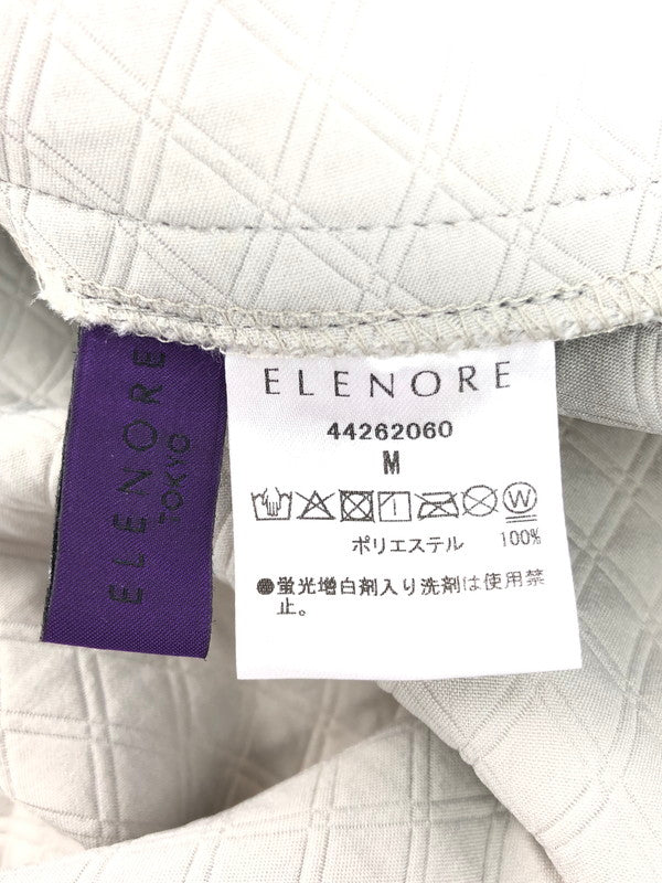 【中古美品】【レディース】 ELENORE TOKYO エレノア トーキョー DRAPING ASYMMETRY SKIRT 44262060 ドレーピング アシンメトリー スカート ロングスカート 171-250111-na-20-tag サイズ：M カラー：グレー 万代Net店