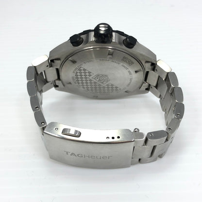 【中古品】【メンズ】 TAG HEUER タグホイヤー FORMULA 1 CAZ1010 フォーミュラ1 クロノグラフ デイト クォーツ 腕時計 195-241225-hi-32-tag サイズ：43mm カラー：シルバー 万代Net店