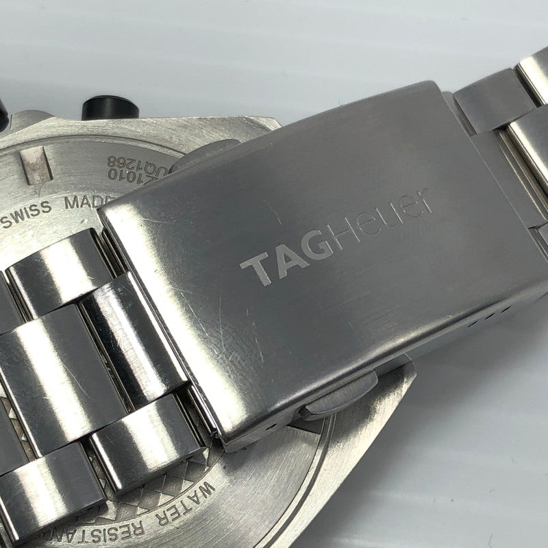 【中古品】【メンズ】 TAG HEUER タグホイヤー FORMULA 1 CAZ1010 フォーミュラ1 クロノグラフ デイト クォーツ 腕時計 195-241225-hi-32-tag サイズ：43mm カラー：シルバー 万代Net店