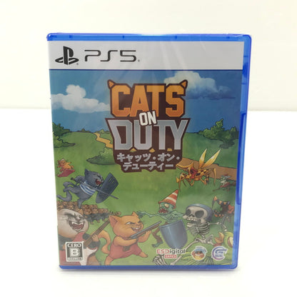 【中古美品】 【未開封】PlayStation5 PS5 プレイステーション5 プレステ5 ソフト Cats on Duty [CERO区分_B / 12歳以上対象] ゲーム 026-251010-hi-06-tag 万代Net店