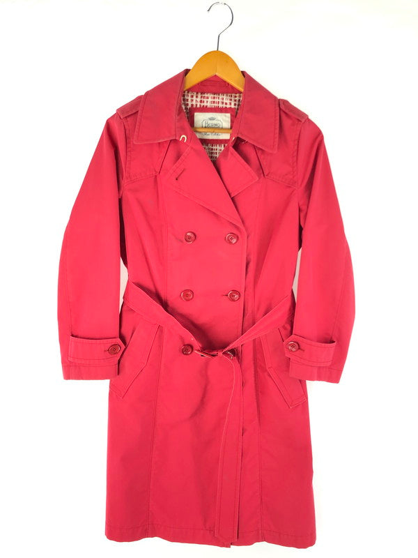 【中古品】【レディース】 Herno ヘルノ RAIN COLLECTION TRENCH COAT IM0082D-19195C-6015 レインコレクション トレンチコート アウター 169-250112-mo-03-tag サイズ：46 カラー：レッド 万代Net店