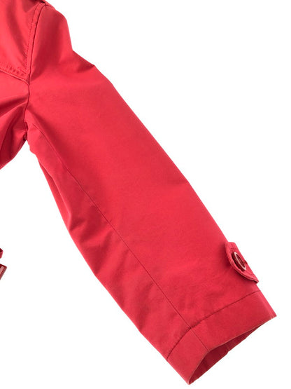 【中古品】【レディース】 Herno ヘルノ RAIN COLLECTION TRENCH COAT IM0082D-19195C-6015 レインコレクション トレンチコート アウター 169-250112-mo-03-tag サイズ：46 カラー：レッド 万代Net店