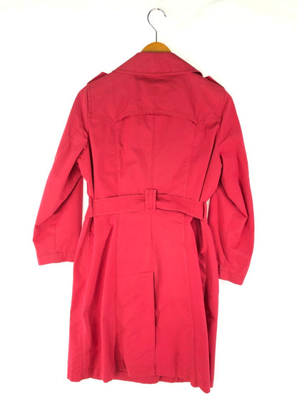 【中古品】【レディース】 Herno ヘルノ RAIN COLLECTION TRENCH COAT IM0082D-19195C-6015 レインコレクション トレンチコート アウター 169-250112-mo-03-tag サイズ：46 カラー：レッド 万代Net店