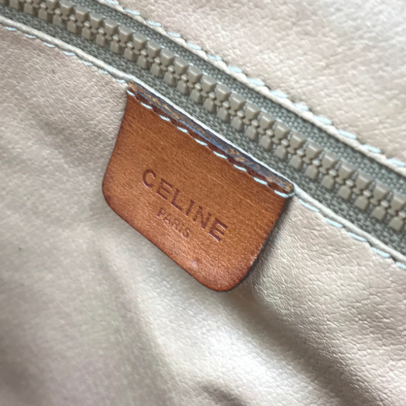 【現状渡し品】【レディース】 CELINE セリーヌ MINI SHOULDER BAG マカダム柄 ミニショルダーバッグ カバン 180-250109-hi-36-tag カラー：ブラウン 万代Net店