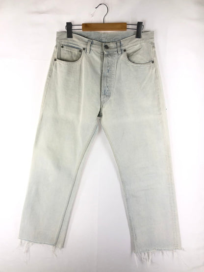 【中古品】【メンズ】  MAISON MARGIELA 10 メゾンマルジェラ 10 BOYFRIEND JEANS STONE WASH DENIM S50LA0152 S30561 ボーイフレンド ジーンズ ストーン ウォッシュ デニムパンツ 152-250111-na-11-tag サイズ：30 カラー：ホワイト 万代Net店