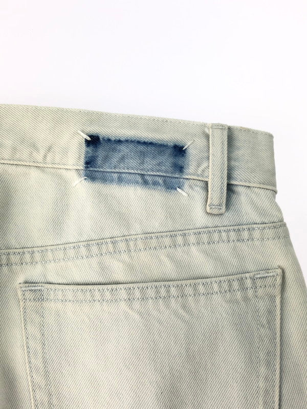 【中古品】【メンズ】  MAISON MARGIELA 10 メゾンマルジェラ 10 BOYFRIEND JEANS STONE WASH DENIM S50LA0152 S30561 ボーイフレンド ジーンズ ストーン ウォッシュ デニムパンツ 152-250111-na-11-tag サイズ：30 カラー：ホワイト 万代Net店