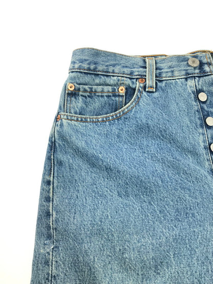 【現状渡し品】【メンズ】 Levi's リーバイス 90's 501 DENIM PANTS 501-0193 95年製 デニムパンツ ジーンズ USA製 ボタン裏刻印555 157-250326-hi-28-tag サイズ：W32 カラー：ライトインディゴ 万代Net店