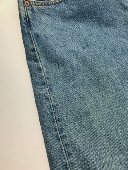 【現状渡し品】【メンズ】 Levi's リーバイス 90's 501 DENIM PANTS 501-0193 95年製 デニムパンツ ジーンズ USA製 ボタン裏刻印555 157-250326-hi-28-tag サイズ：W32 カラー：ライトインディゴ 万代Net店