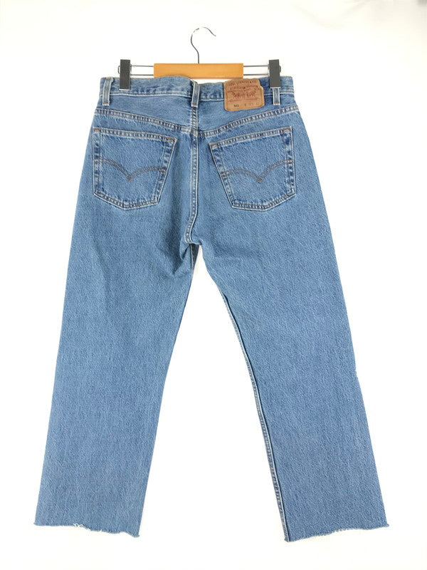 【現状渡し品】【メンズ】 Levi's リーバイス 90's 501 DENIM PANTS 501-0193 95年製 デニムパンツ ジーンズ USA製 ボタン裏刻印555 157-250326-hi-28-tag サイズ：W32 カラー：ライトインディゴ 万代Net店