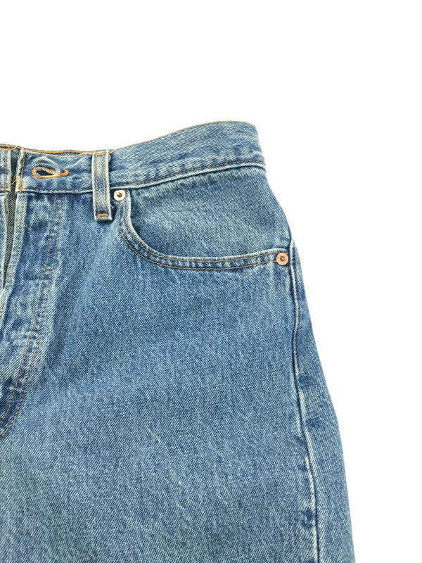 【現状渡し品】【メンズ】 Levi's リーバイス 90's 501 DENIM PANTS 501-0193 95年製 デニムパンツ ジーンズ USA製 ボタン裏刻印555 157-250326-hi-28-tag サイズ：W32 カラー：ライトインディゴ 万代Net店