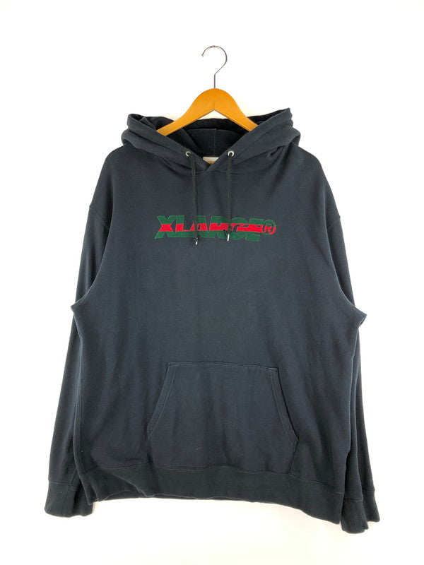 【中古品】【メンズ】 XLARGE エクストララージ STANDARD LOGO PULLOVER HOODED SWEAT 01173205 スタンダードロゴ プルオーバーフーデッドスウェット パーカー 142-241219-hi-02-tag サイズ：XL カラー：ブラック 万代Net店