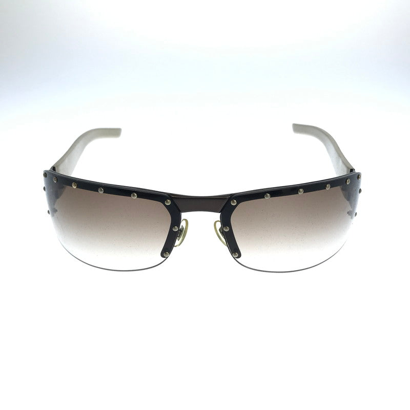 【現状渡し品】【メンズ】 GUCCI グッチ SUNGLASSES GG1832 サングラス スタッズ GGロゴ アイウェア アクセサリー 182-241230-hi-08-tag サイズ：70ロ14 115 カラー：ベージュ 万代Net店