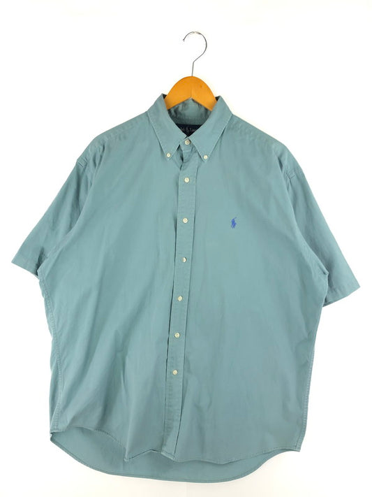 【中古品】【メンズ】 RALPH LAUREN ラルフローレン BLAIRE S/S SHIRT ブレア ショートスリーブシャツ 半袖 トップス 146-241220-mo-03-tag サイズ：L カラー：ブルー系 万代Net店