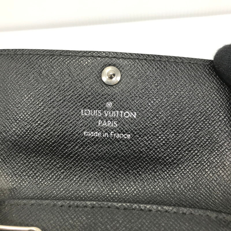 【中古品】【メンズ/レディース】 LOUIS VUITTON ルイ・ヴィトン N62662 ダミエグ ラフィット ミュルティクレ6 キーケース 服飾雑貨 179-241224-ki-01-tag カラー：ブラック/グレー 万代Net店