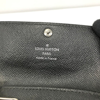 【中古品】【メンズ/レディース】 LOUIS VUITTON ルイ・ヴィトン N62662 ダミエグ ラフィット ミュルティクレ6 キーケース 服飾雑貨 179-241224-ki-01-tag カラー：ブラック/グレー 万代Net店