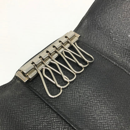 【中古品】【メンズ/レディース】 LOUIS VUITTON ルイ・ヴィトン N62662 ダミエグ ラフィット ミュルティクレ6 キーケース 服飾雑貨 179-241224-ki-01-tag カラー：ブラック/グレー 万代Net店