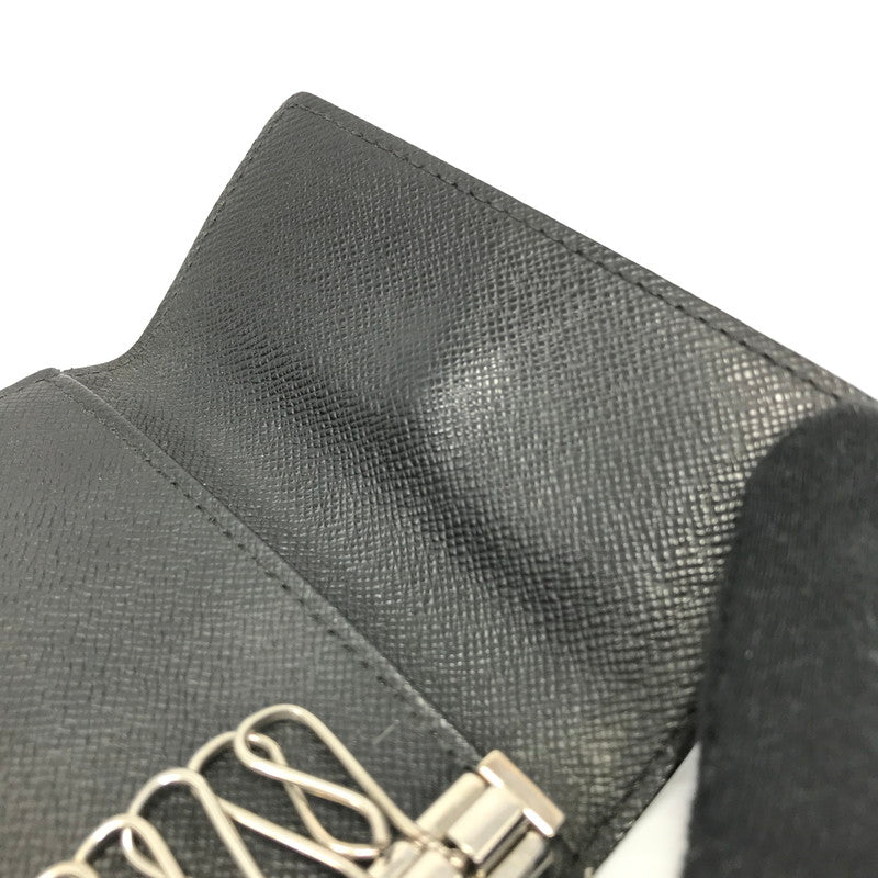 【中古品】【メンズ/レディース】 LOUIS VUITTON ルイ・ヴィトン N62662 ダミエグ ラフィット ミュルティクレ6 キーケース 服飾雑貨 179-241224-ki-01-tag カラー：ブラック/グレー 万代Net店