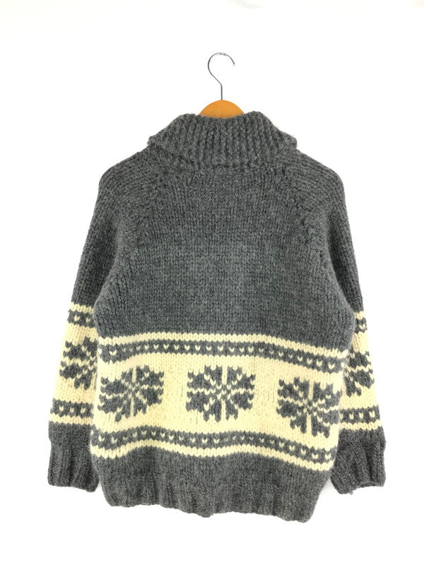 【中古品】【メンズ】 USED COWICHAN SWEATER カウチンセーター ニット ヴィンテージ 146-241225-hi-20-tag サイズ：なし カラー：グレー 万代Net店