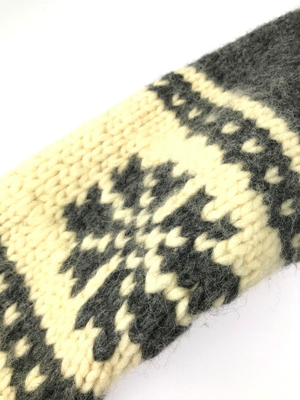 【中古品】【メンズ】 USED COWICHAN SWEATER カウチンセーター ニット ヴィンテージ 146-241225-hi-20-tag サイズ：なし カラー：グレー 万代Net店
