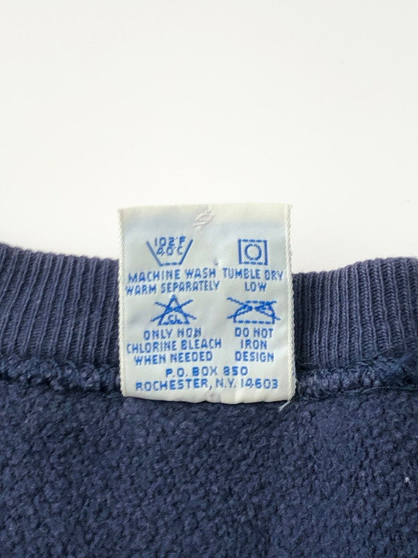 【中古品】【メンズ】 Champion チャンピオン 90's REVERSE WEAVE SWEAT UNIVERSITY OF ST.THOMAS 90年代 リバースウィーブスウェット カレッジロゴ トレーナー 刺繍タグ 146-241218-hi-04-tag サイズ：XXL カラー：ネイビー 万代Net店