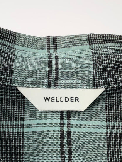 【中古品】【メンズ】  WELLDER ウェルダー STANDARD SHIRT WM21SSH03 スタンダードシャツ 長袖 チェックシャツ 140-241218-hi-07-tag サイズ：4 カラー：グレー系 万代Net店