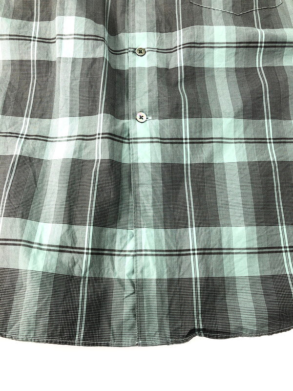 【中古品】【メンズ】  WELLDER ウェルダー STANDARD SHIRT WM21SSH03 スタンダードシャツ 長袖 チェックシャツ 140-241218-hi-07-tag サイズ：4 カラー：グレー系 万代Net店