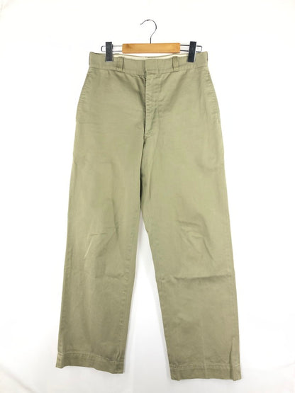 【中古品】【メンズ】  U.S.ARMY アメリカ軍 60's 8.2OZ CHINO TROUSERS 8405-163-8084 8.2オンス チノトラウザー チノパンツ ボトムス 157-241219-hi-16-tag サイズ：30×31 カラー：ベージュ 万代Net店