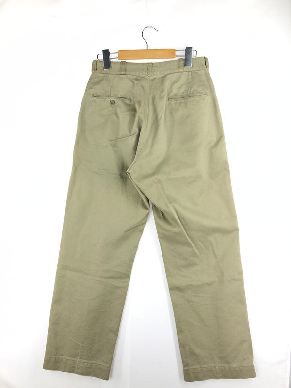 【中古品】【メンズ】  U.S.ARMY アメリカ軍 60's 8.2OZ CHINO TROUSERS 8405-163-8084 8.2オンス チノトラウザー チノパンツ ボトムス 157-241219-hi-16-tag サイズ：30×31 カラー：ベージュ 万代Net店