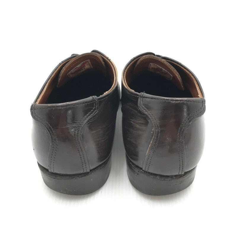 【中古品】【メンズ】 RED WING レッドウィング MIL-1 BLUCHER OXFORD 9086 ブルーチャー オックスフォードシューズ プレーントゥシューズ 靴 164-250106-hi-14-tag サイズ：24.5cm US 6.5 カラー：ブラウン 万代Net店