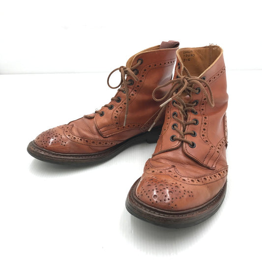 【現状渡し品】【メンズ】 Tricker's トリッカーズ MALTON COUNTRY BOOT M2508 モールトン カントリーブーツ 靴 164-250106-hi-15-tag サイズ：8 カラー：ブラウン 万代Net店