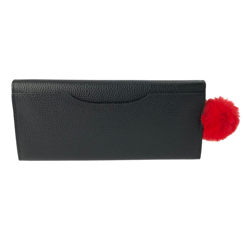 【中古品】【メンズ】  CUNE キューン LONG WALLET 金ウサギロングウォレット 二つ折り 長財布 200-241230-hi-18-tag カラー：ブラック 万代Net店