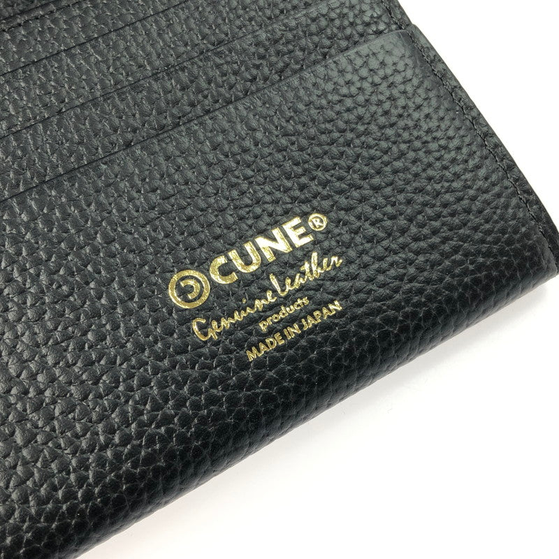 【中古品】【メンズ】  CUNE キューン LONG WALLET 金ウサギロングウォレット 二つ折り 長財布 200-241230-hi-18-tag カラー：ブラック 万代Net店