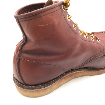 【中古品】【メンズ】 RED WING レッドウィング IRISH SETTER アイリッシュセッター 95年製 半円犬タグ レースアップブーツ ワークブーツ 靴 164-250106-hi-13-tag サイズ：6 1/2 E カラー：ブラウン 万代Net店