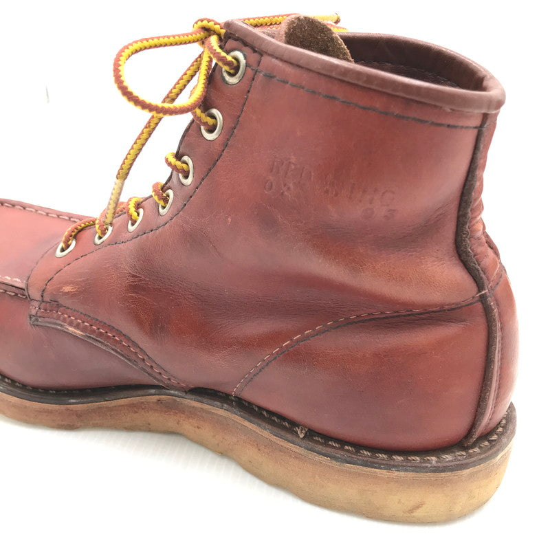 【中古品】【メンズ】 RED WING レッドウィング IRISH SETTER アイリッシュセッター 95年製 半円犬タグ レースアップブーツ ワークブーツ 靴 164-250106-hi-13-tag サイズ：6 1/2 E カラー：ブラウン 万代Net店