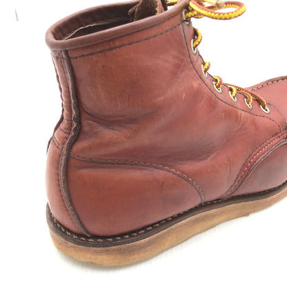 【中古品】【メンズ】 RED WING レッドウィング IRISH SETTER アイリッシュセッター 95年製 半円犬タグ レースアップブーツ ワークブーツ 靴 164-250106-hi-13-tag サイズ：6 1/2 E カラー：ブラウン 万代Net店